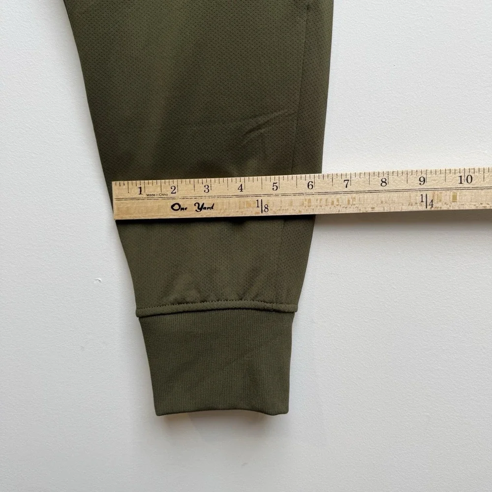 Polo Ralph Lauren Mesh Jogger Pants‎ Large Men's Olive Adjustable Waist Pockets